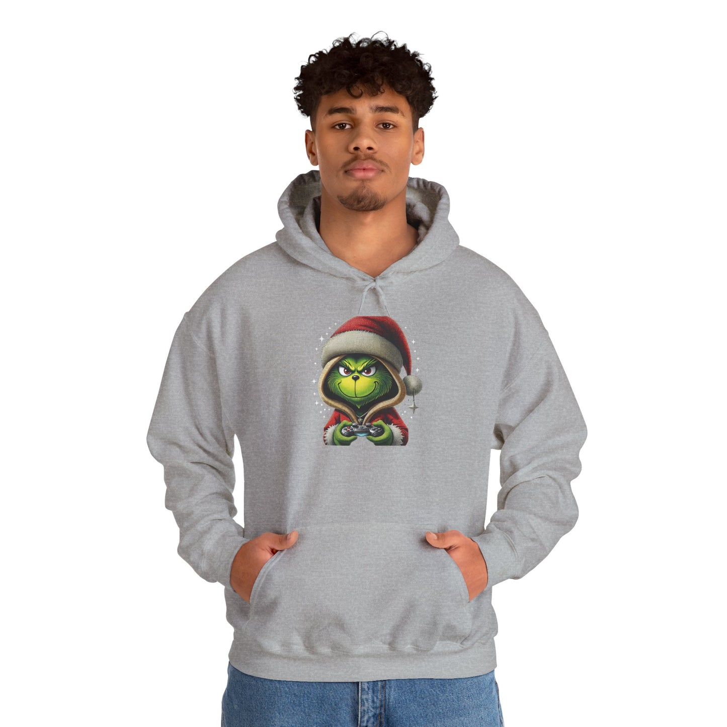 Grinch Christmas Hoodie - Unisex Heavy Blend Sweatshirt, Festive Holiday Apparel, Cozy Winter Wear, Funny Christmas Gift, Grinch Lover [...]