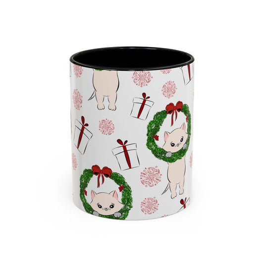 Christmas Accent Coffee Mug (11, 15oz)
