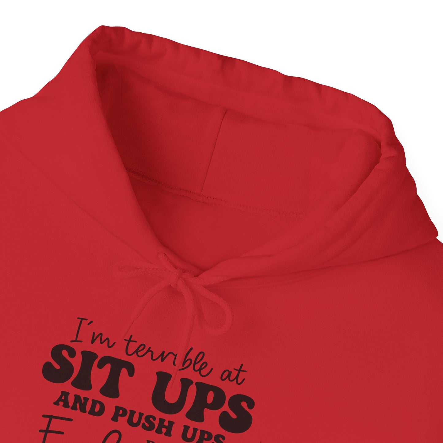 Funny Fitness Sweatshirt, Unisex Hoodie, Workout Gift, Humor Hoodie, Gym Apparel, Casual Wear