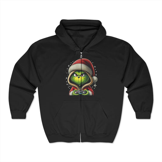 Christmas Unisex Heavy Blend™ Full Zip Hooded Sweatshirt