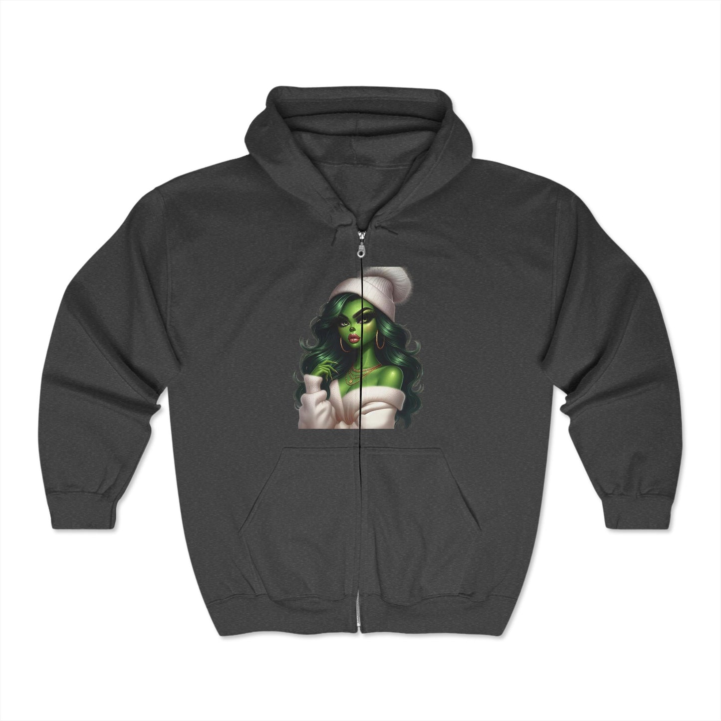 Christmas Unisex Heavy Blend™ Full Zip Hooded Sweatshirt