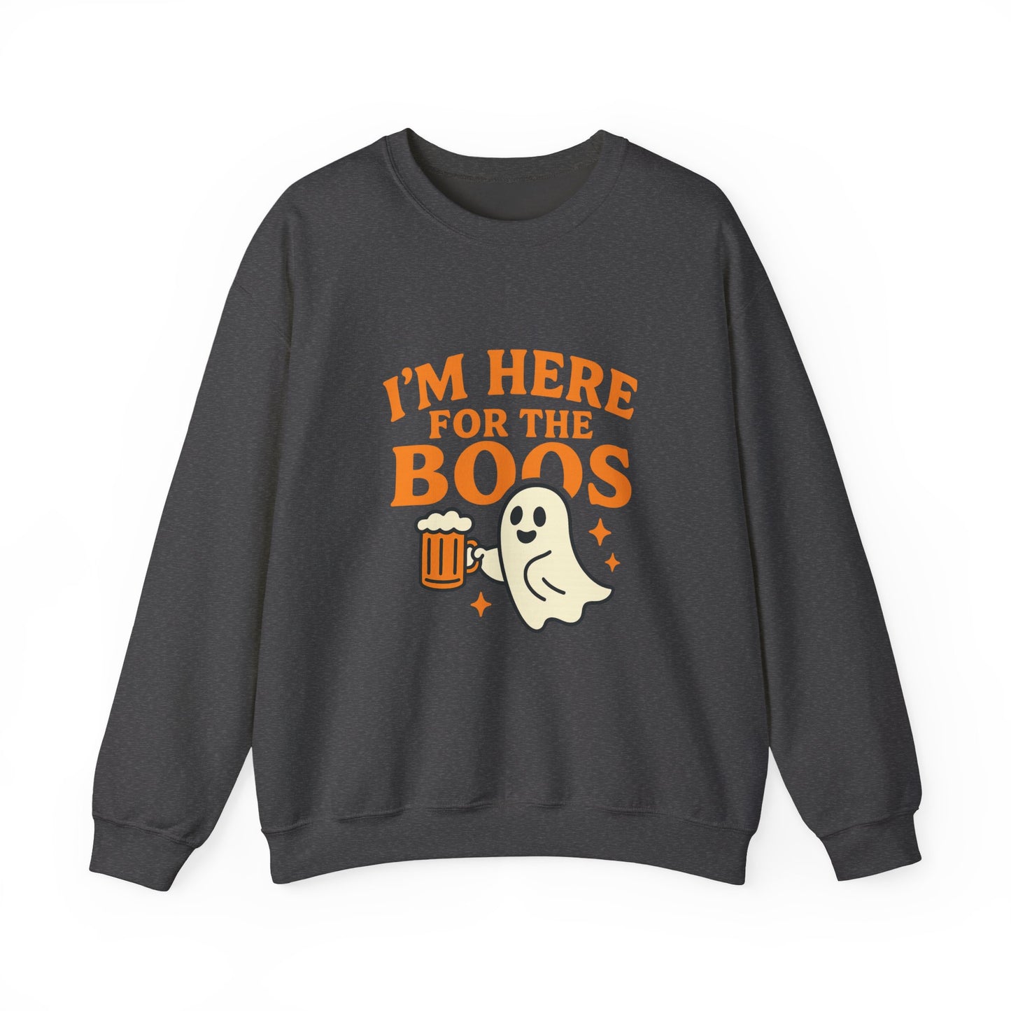 Halloween Spirit Crewneck Sweatshirt - Cozy Ghost Design for Fall Fun, Unisex Sweatshirt, Spooktacular Gift, Halloween Party Wear, [...]