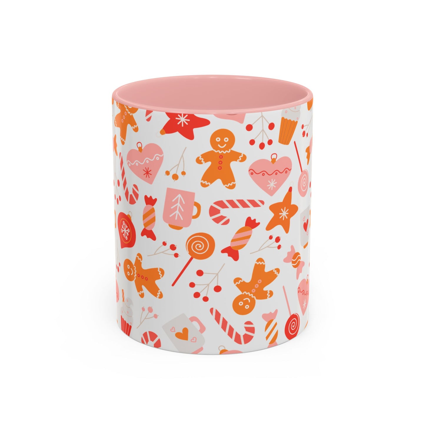 Christmas Accent Coffee Mug (11, 15oz)