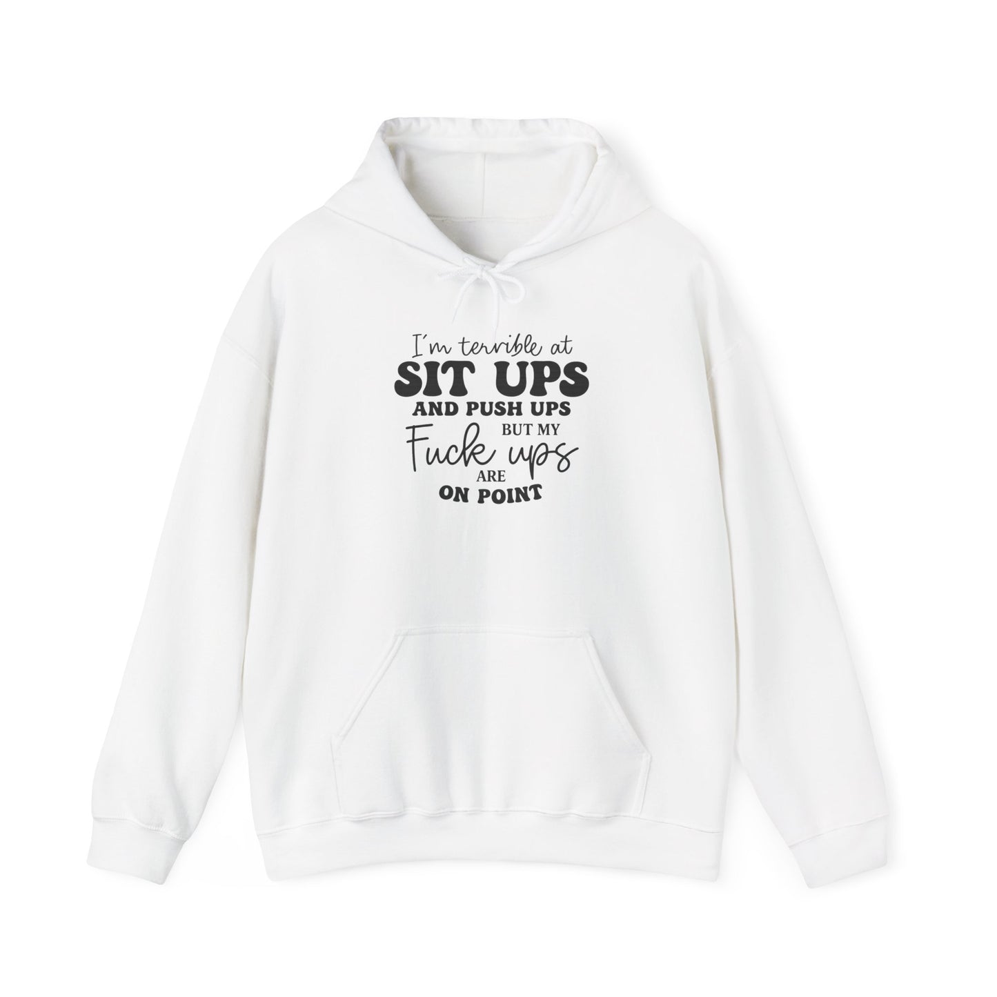 Funny Fitness Sweatshirt, Unisex Hoodie, Workout Gift, Humor Hoodie, Gym Apparel, Casual Wear
