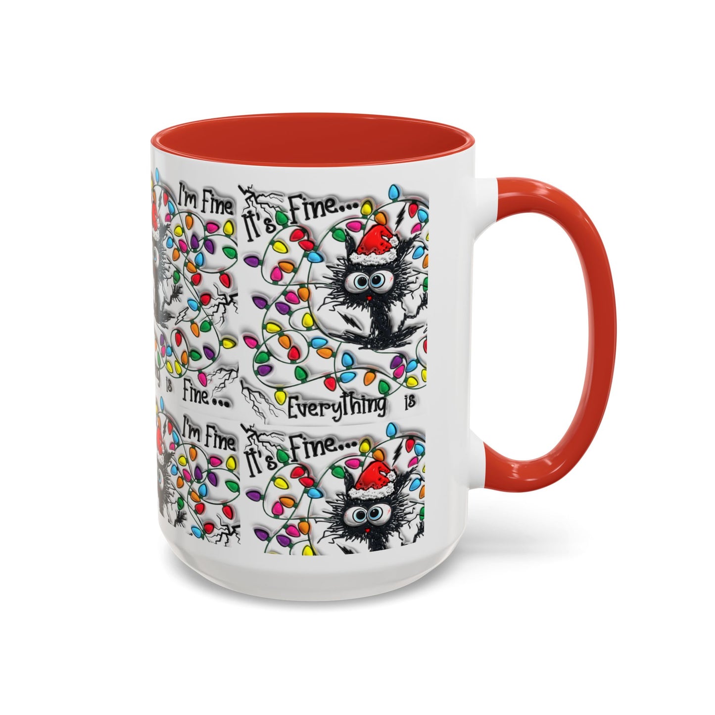 Christmas  Accent Coffee Mug (11, 15oz)