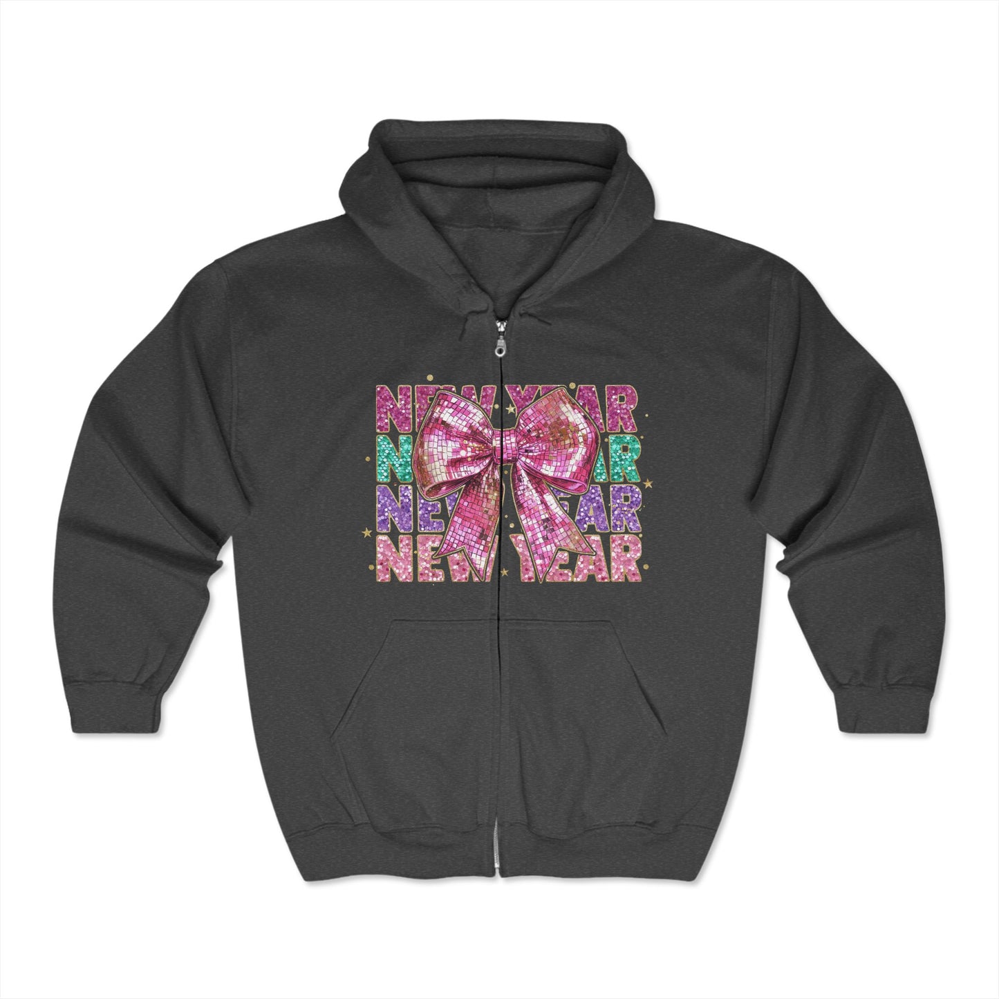 New Year Unisex Heavy Blend™ Full Zip Hooded Sweatshirt