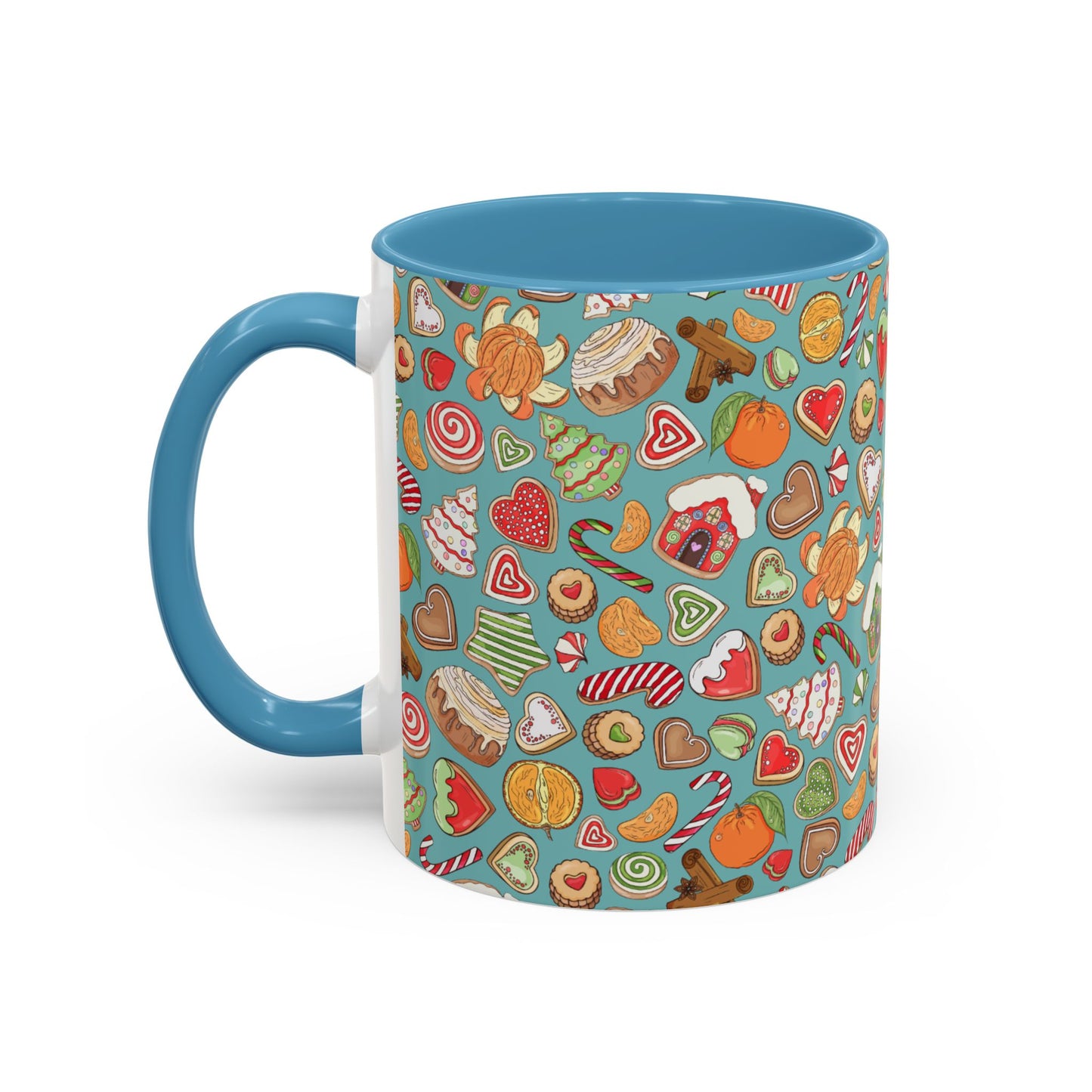 Christmas Accent Coffee Mug (11, 15oz)