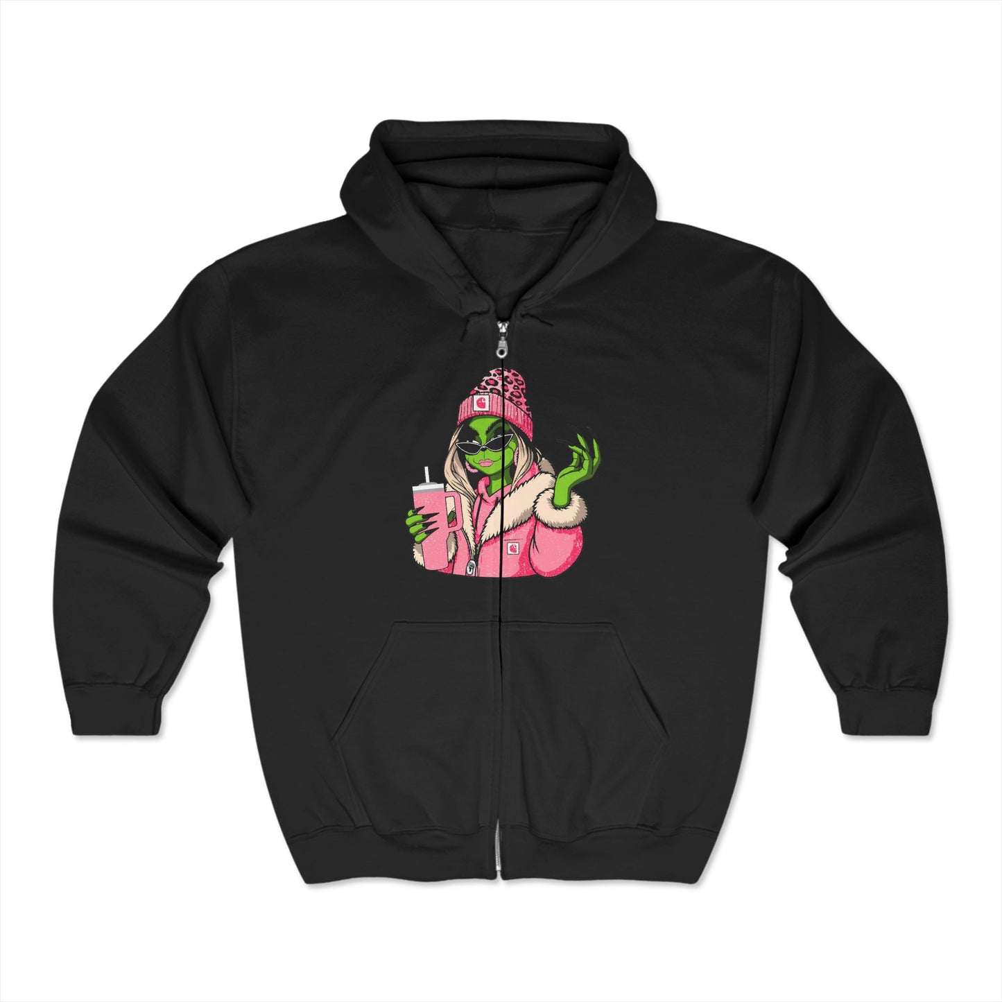 Christmas Unisex Heavy Blend™ Full Zip Hooded Sweatshirt