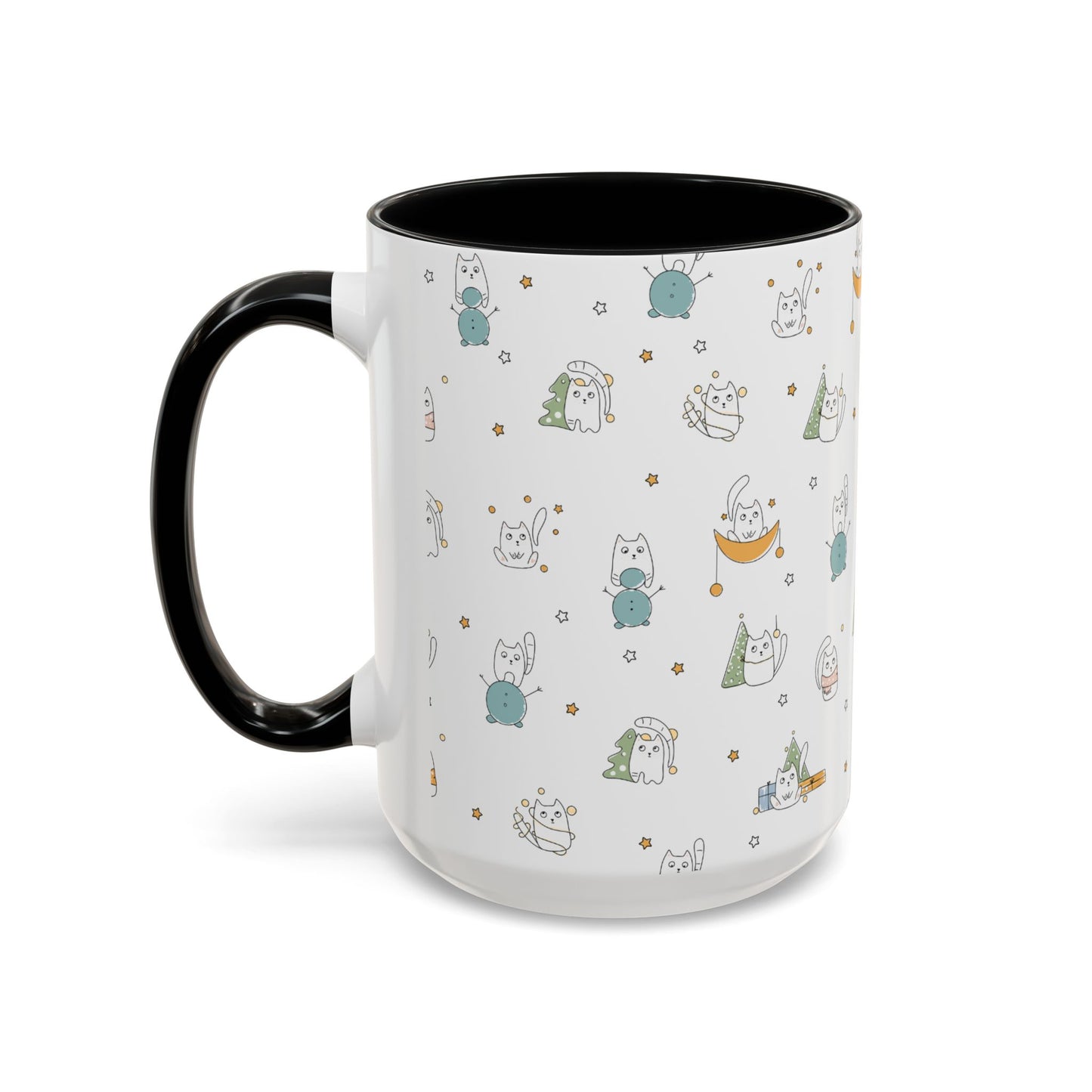 Christmas Accent Coffee Mug (11, 15oz)