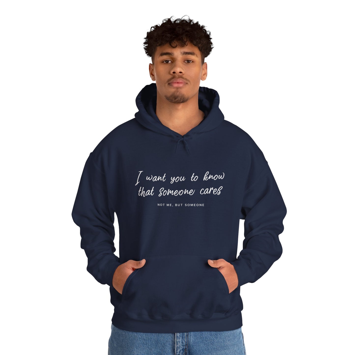 Comforting Quote Hooded Sweatshirt, Cozy Hoodie, Unisex Apparel, Relaxed Style, Thoughtful Gift, Everyday Wear