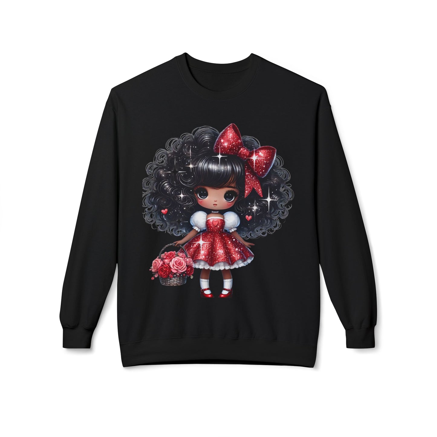 Valentines Unisex Midweight Softstyle Fleece Crewneck Sweatshirt