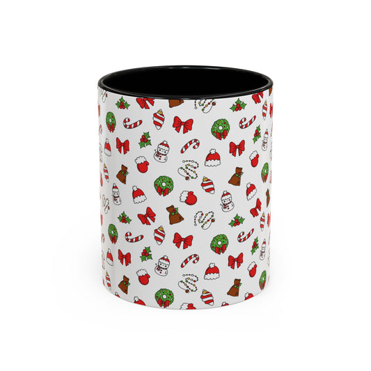 Christmas Accent Coffee Mug (11, 15oz)