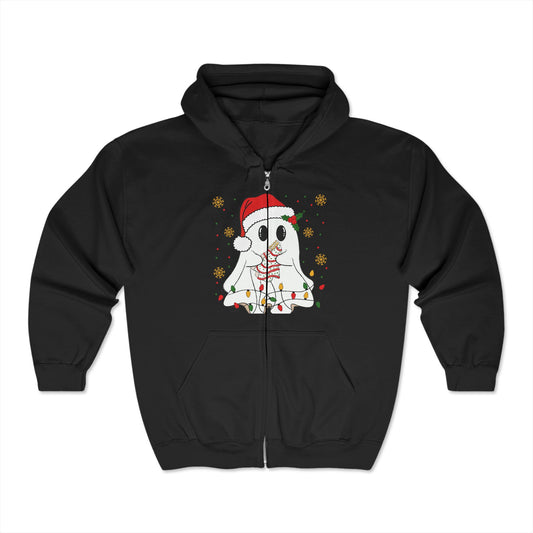 Christmas Unisex Heavy Blend™ Full Zip Hooded Sweatshirt
