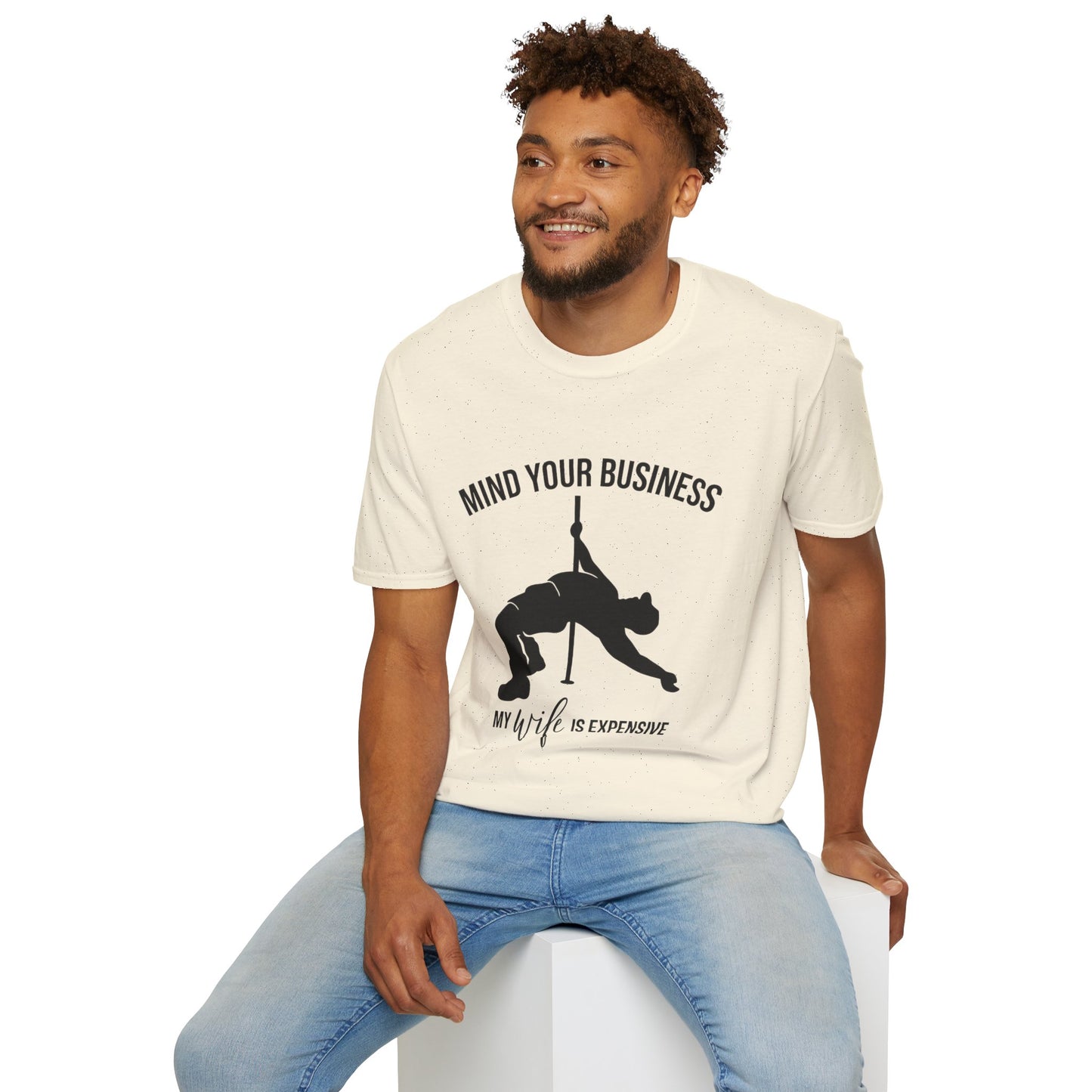 Pole Dance T‑Shirt — "Mind Your Business, My Life Is Expensive" Graphic Tee