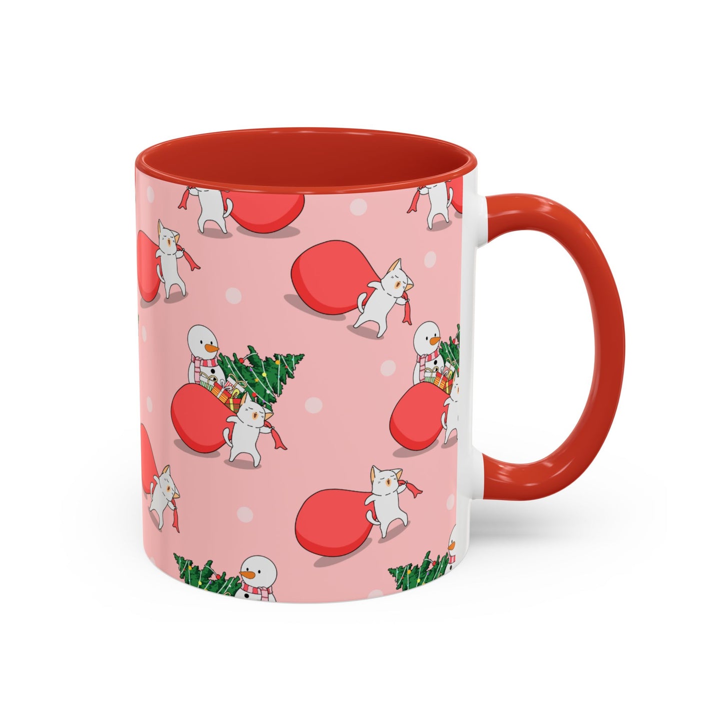 Christmas Accent Coffee Mug (11, 15oz)