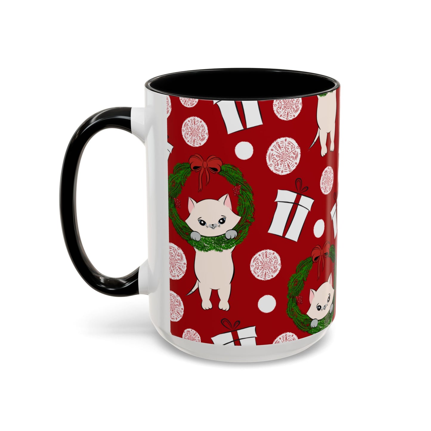 Christmas Accent Coffee Mug (11, 15oz)