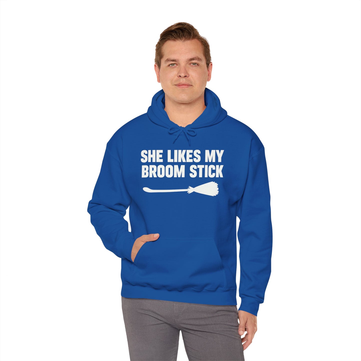 Funny Broomstick Sweatshirt for Witch Lovers, Halloween Hoodie, Unique Gift for Her, Cozy Unisex Sweater, Spooky Apparel