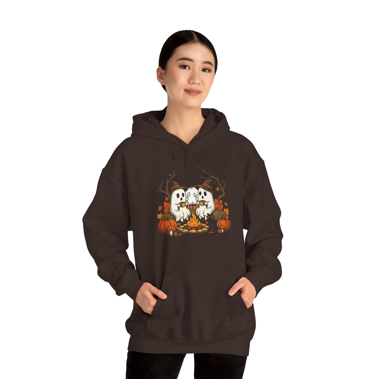 Cozy Halloween Hoodie, Unisex Hooded Hoodie, Fall Outfit, Pumpkin Patch Hoodie, Halloween Gift, Spooky Season Apparel
