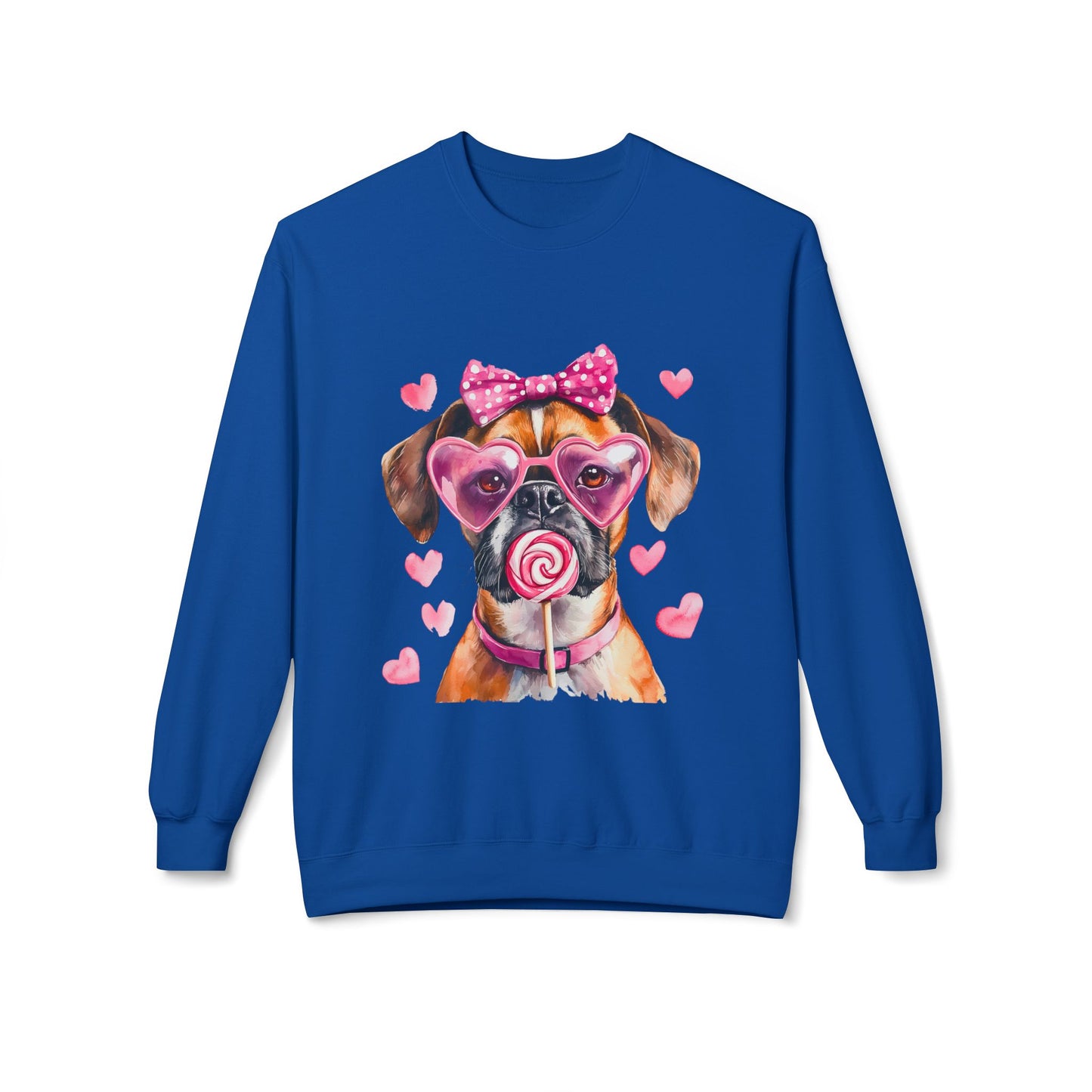 Valentines Unisex Midweight Softstyle Fleece Crewneck Sweatshirt