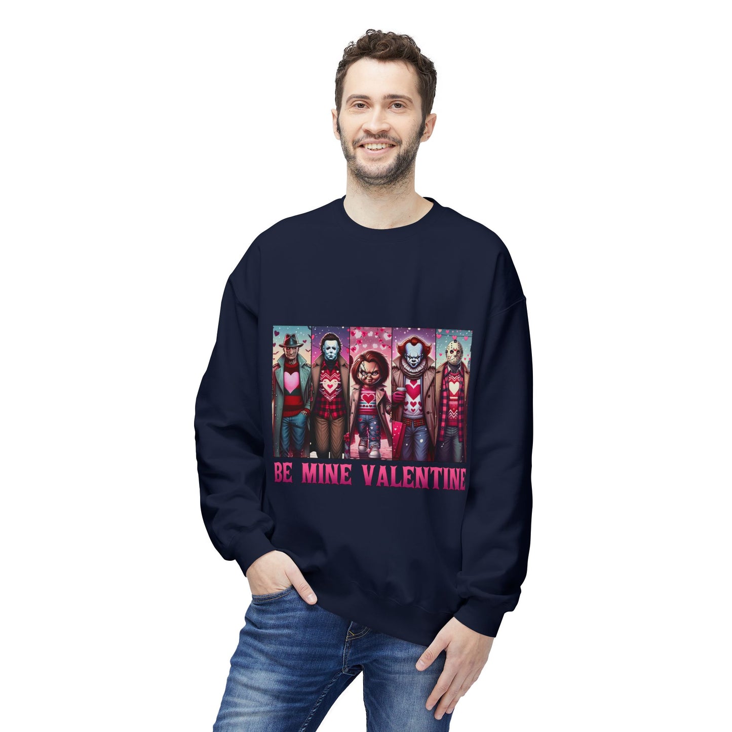 Valentines Unisex Midweight Softstyle Fleece Crewneck Sweatshirt