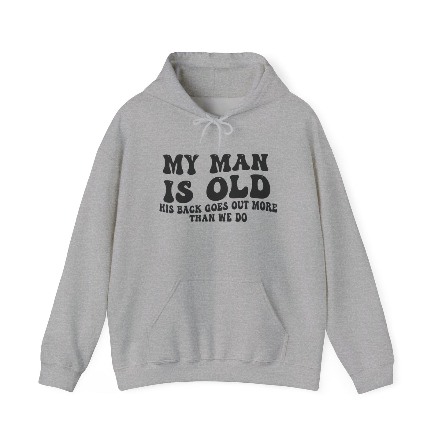 Funny Unisex Hoodie, Gift for Him, Birthday Sweatshirt, Humor Hooded Pullover, Dad Humor, Quirky Casual Wear