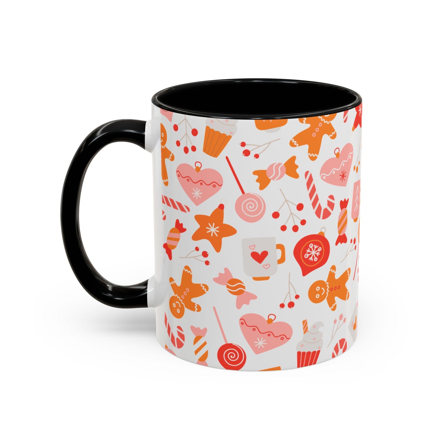 Christmas Accent Coffee Mug (11, 15oz)
