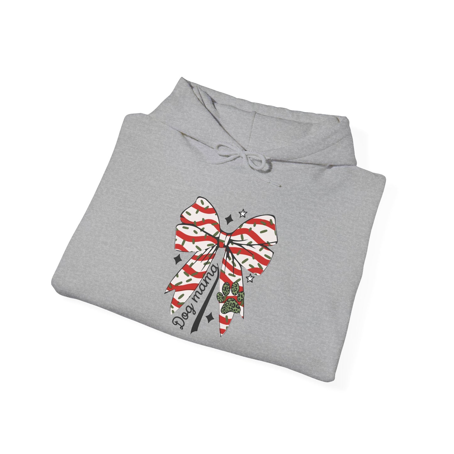 Festive Bow Hoodie for Holiday Cheer, Cozy Gift for Friends, Christmas Style, Winter Fashion, Comfortable Hoodie