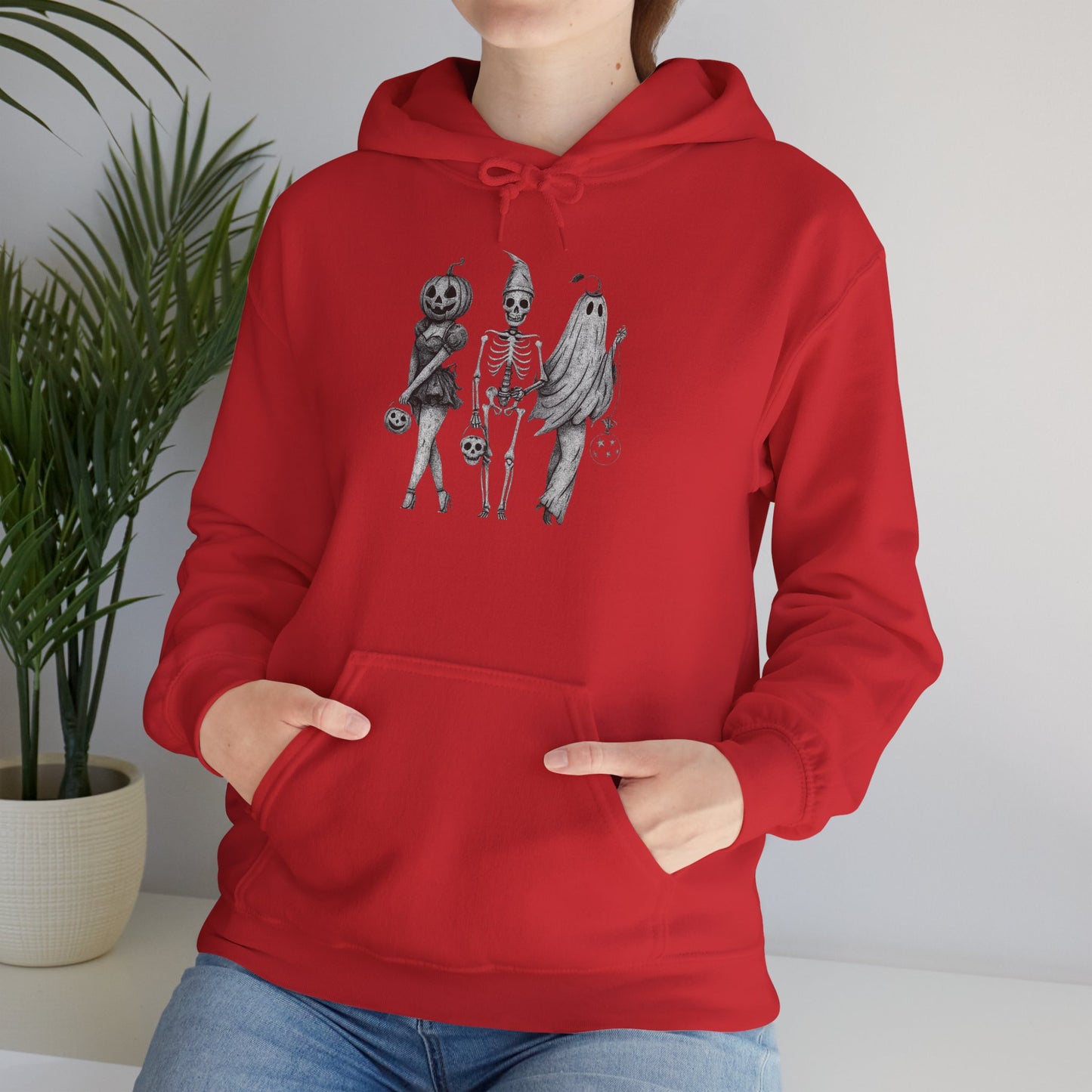 Unisex Halloween Themed Hoodie, Spooky Costume Hoodie, Fall Fashion, Cozy Hoodie, Gift for Halloween Lovers, Bonfire Night Top