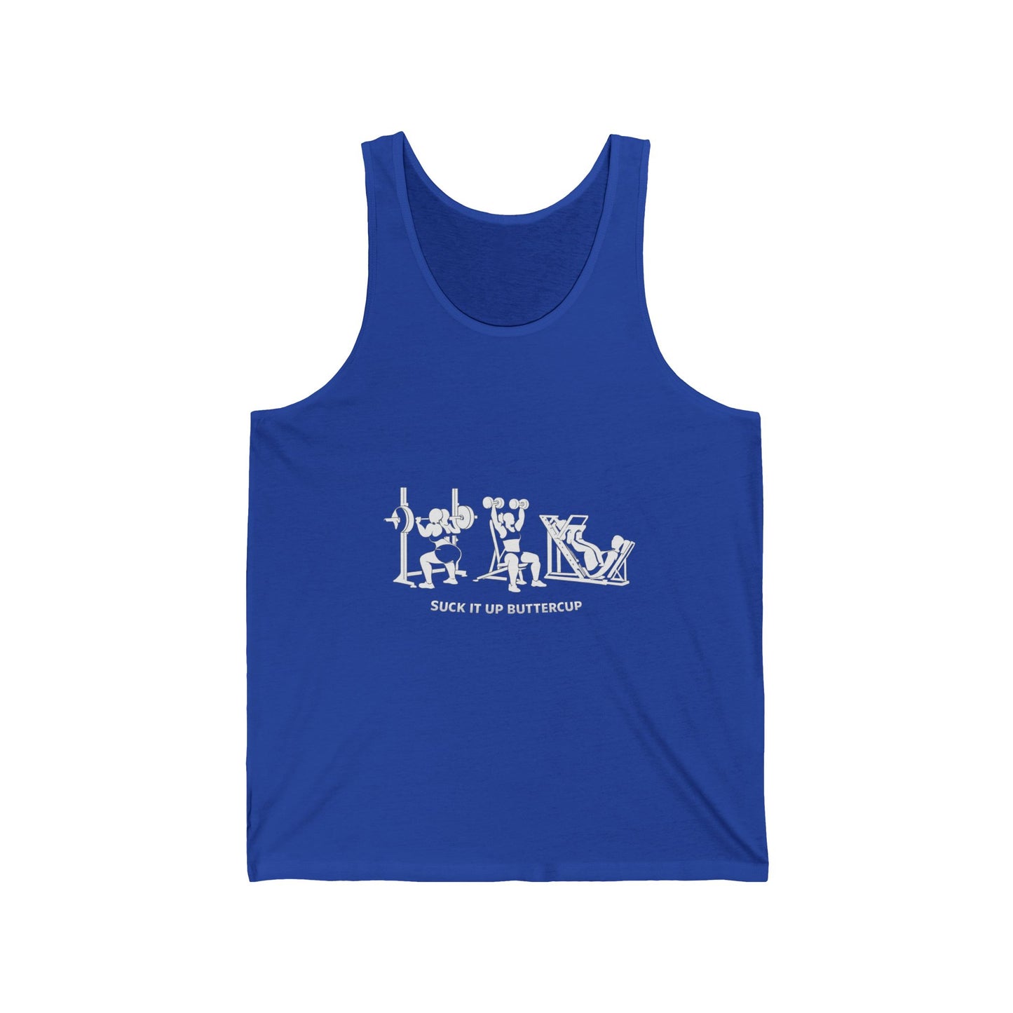 Tank Top — 'Suck It Up Buttercup' Bold Retro Lettering Tank