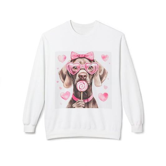 Valentines Unisex Midweight Softstyle Fleece Crewneck Sweatshirt