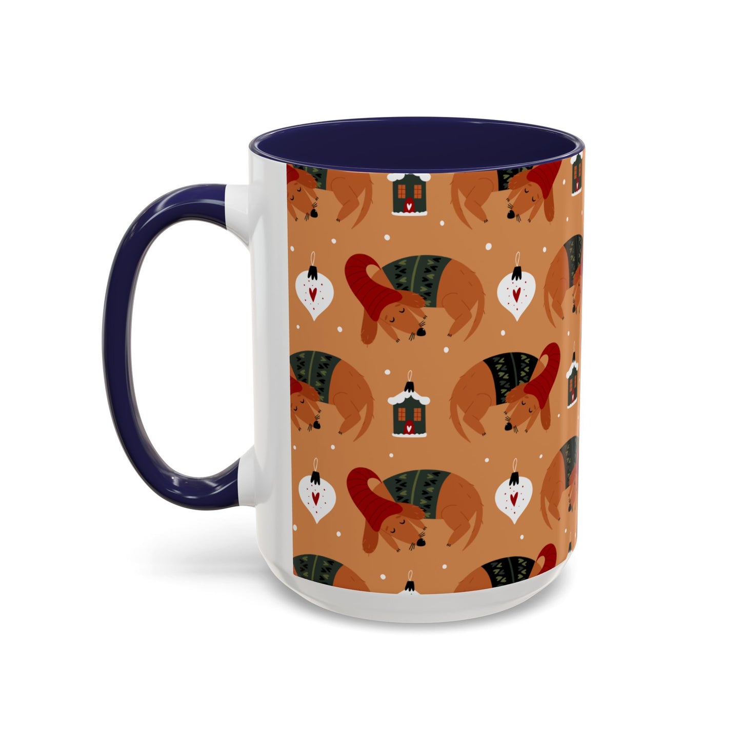 Christmas Accent Coffee Mug (11, 15oz)