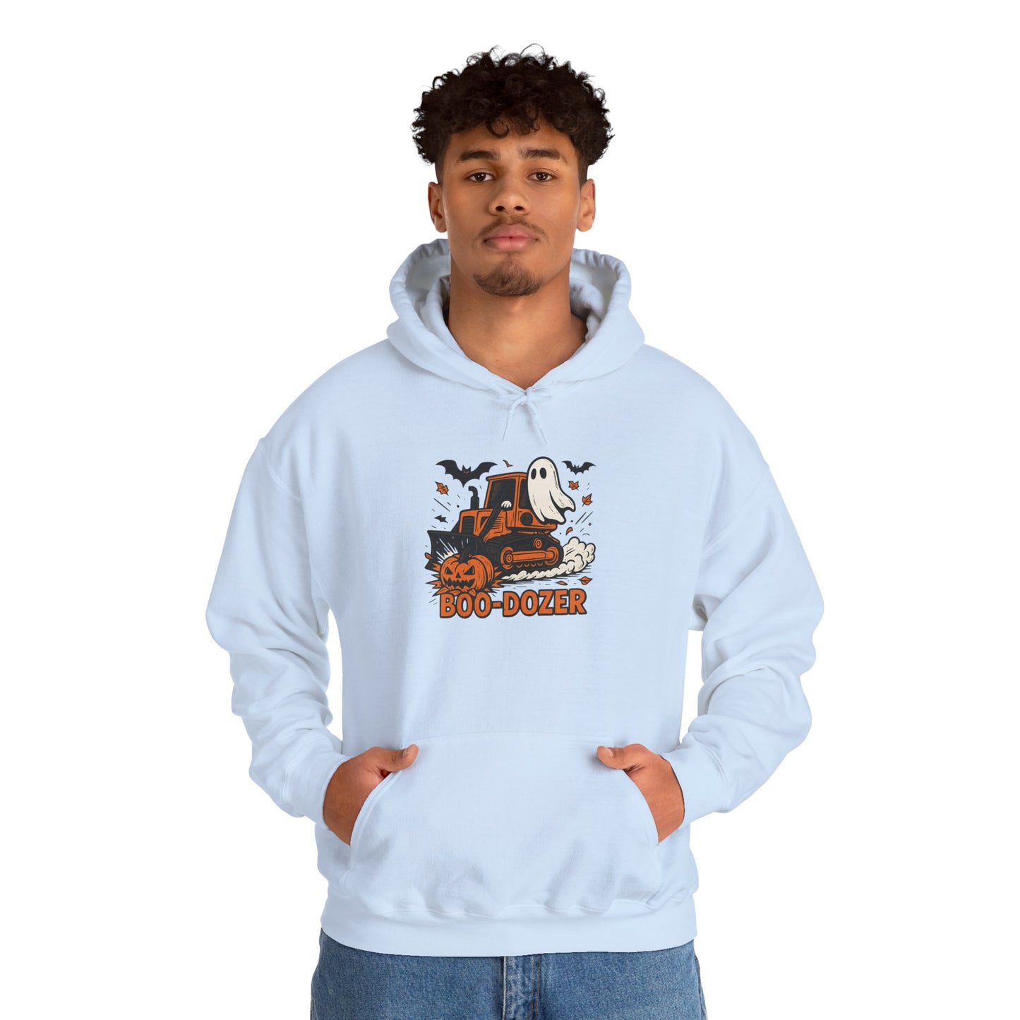Halloween Ghostly Train Hoodie, Cozy Fall Hoodie, Unisex Hoodie, Spooky Holiday Gift, Comfortable Everyday Wear