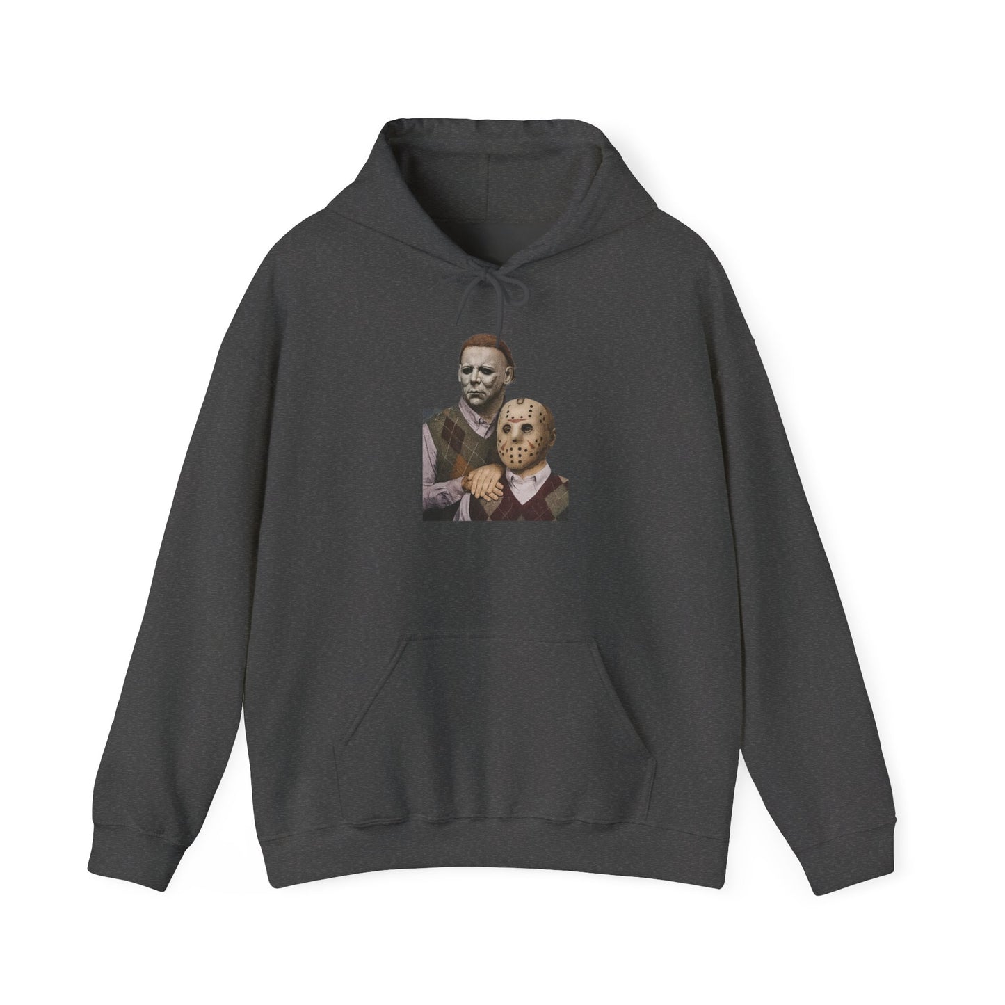 Horror Movie Duo Hoodie | Unisex Hoodie, Cozy Gift for Horror Fans, Halloween Outfit, Movie Night Apparel, Retro Aesthetic