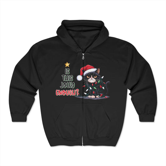 Christmas Unisex Heavy Blend™ Full Zip Hooded Sweatshirt