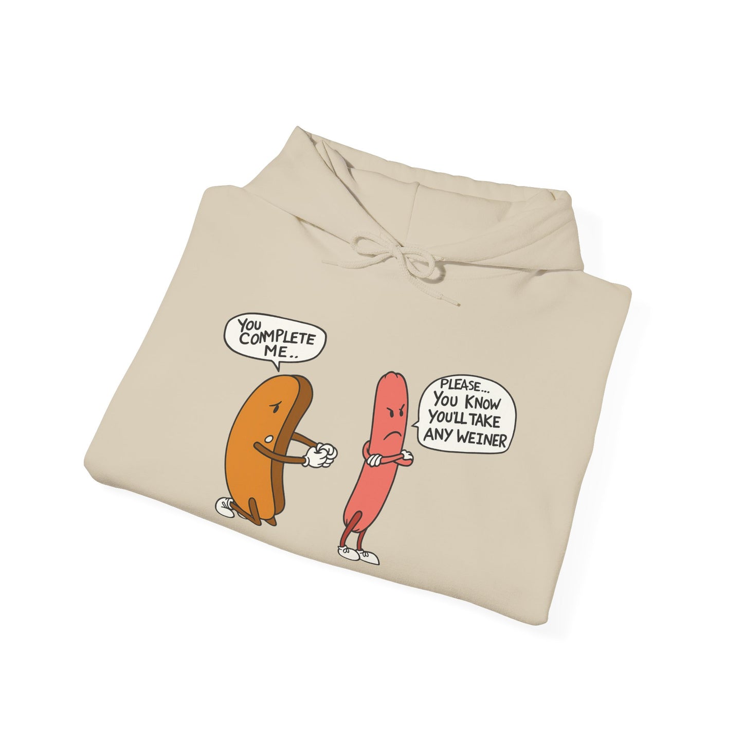 Humorous Unisex Hooded Sweatshirt, Funny Hoodie, Casual Wear, Gift for Friends, Cute Outfit for Everyday