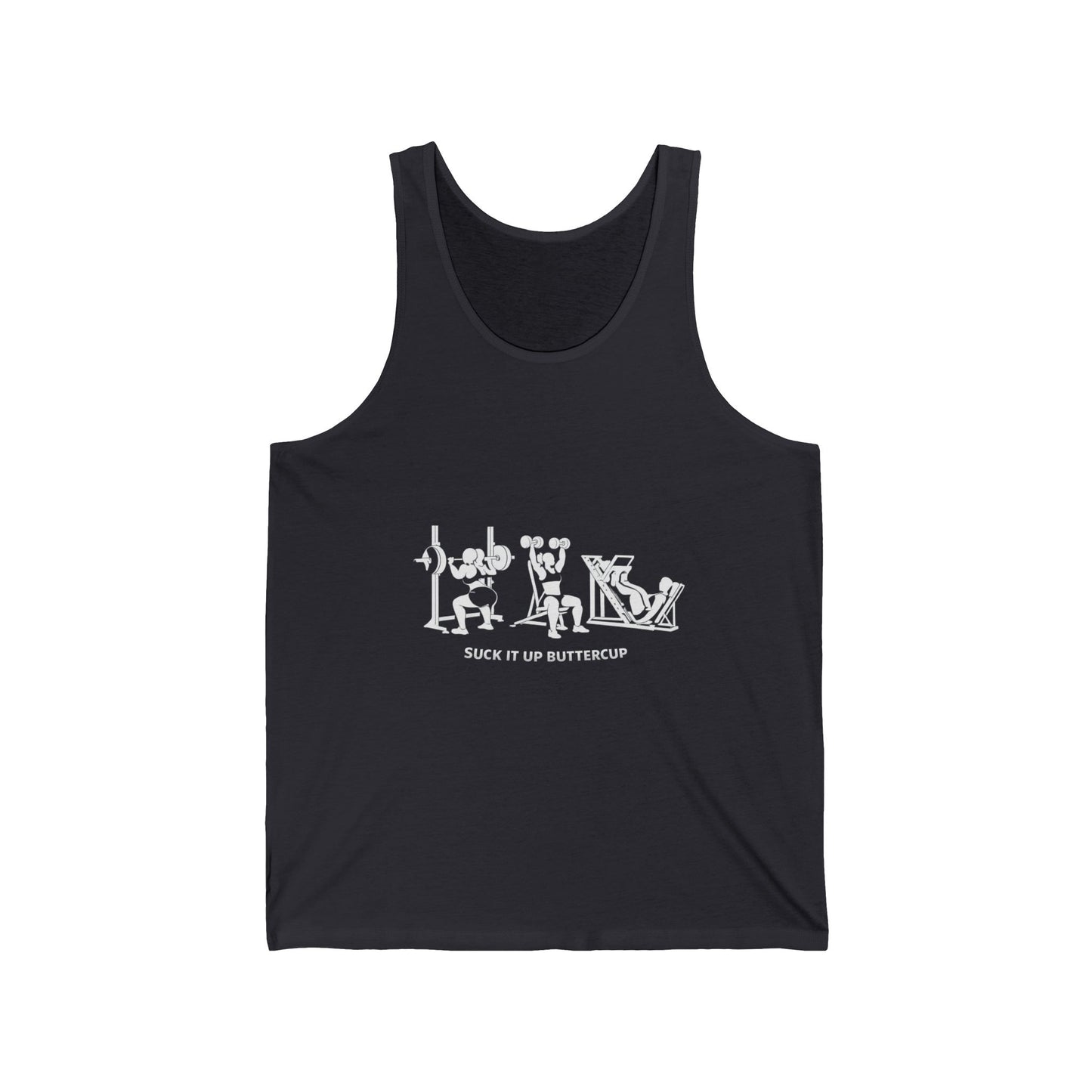 Tank Top — 'Suck It Up Buttercup' Bold Retro Lettering Tank