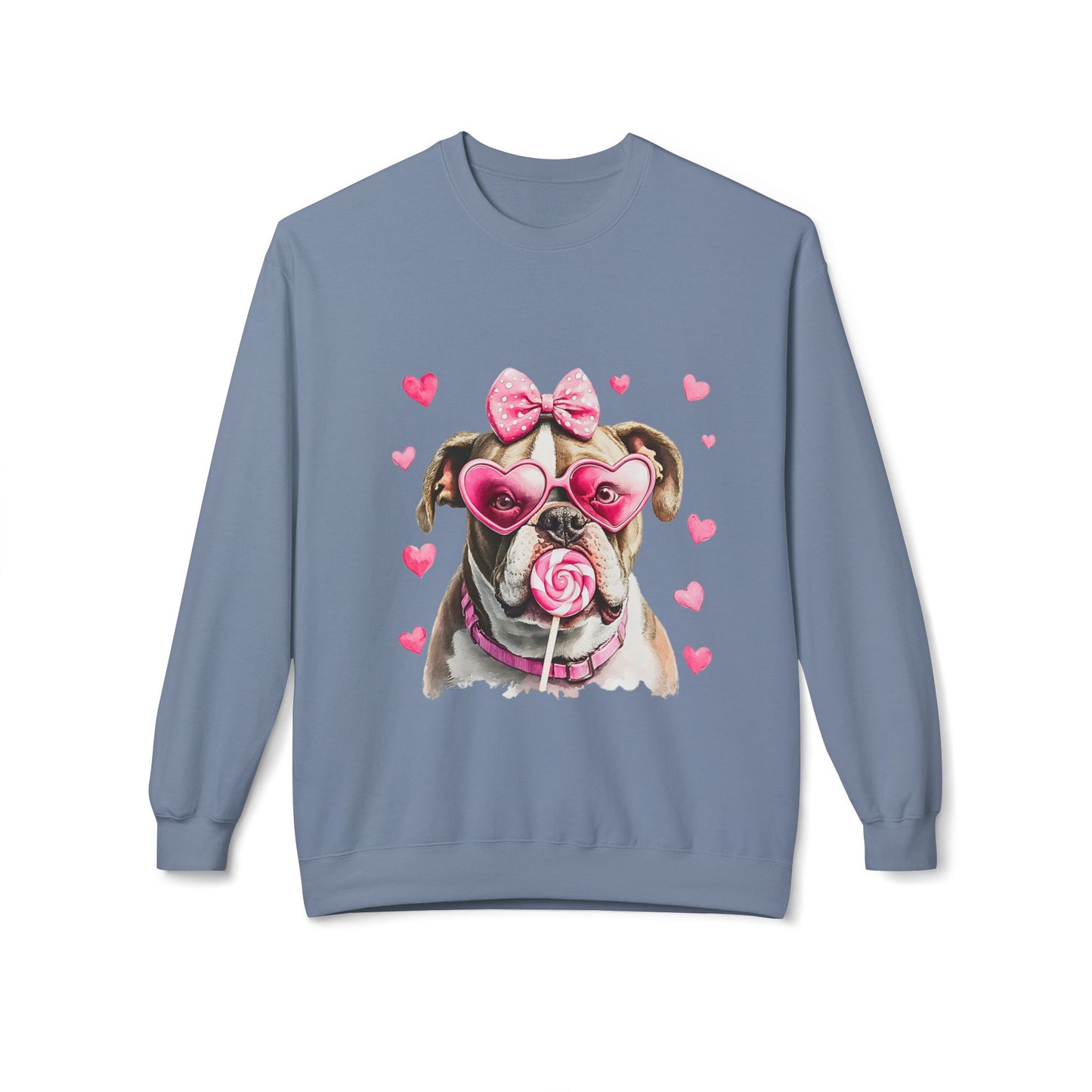 Valentines Unisex Midweight Softstyle Fleece Crewneck Sweatshirt