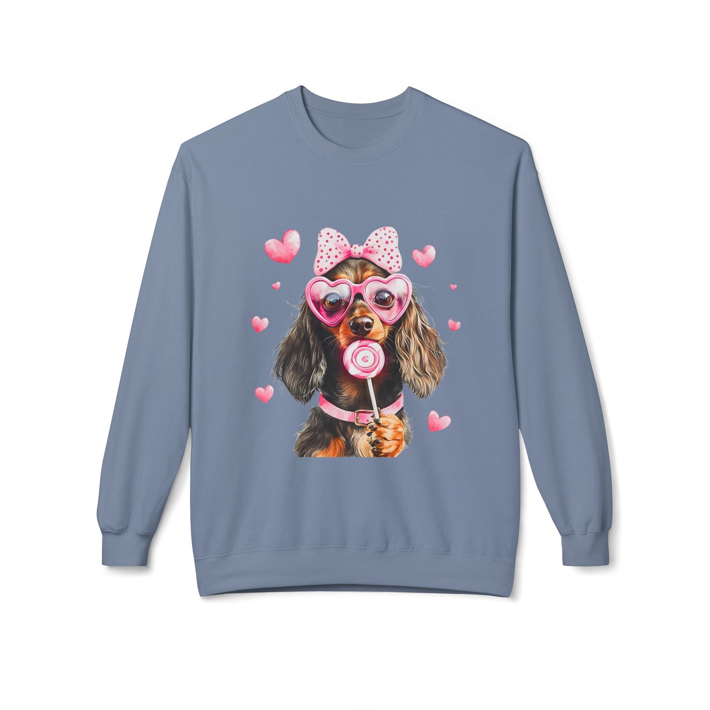 Valentines Unisex Midweight Softstyle Fleece Crewneck Sweatshirt
