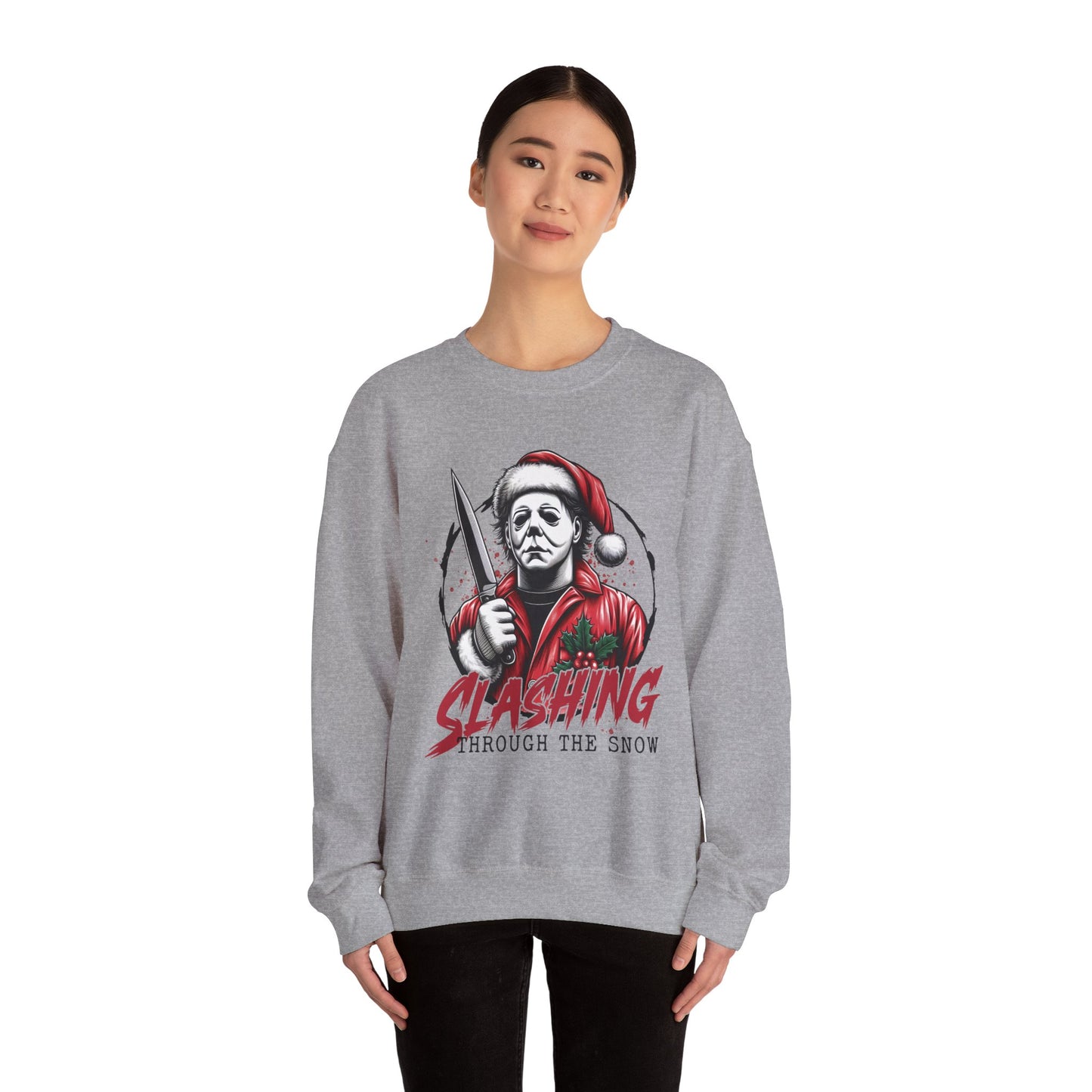 Clashing Through the Snow Sweatshirt