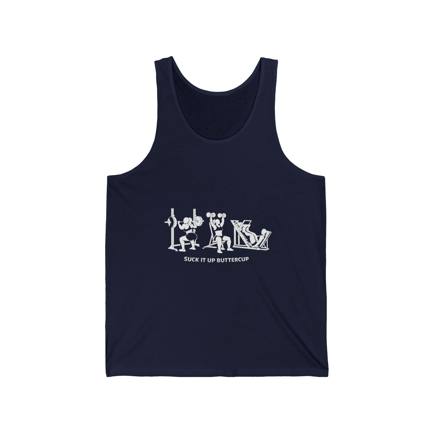 Tank Top — 'Suck It Up Buttercup' Bold Retro Lettering Tank
