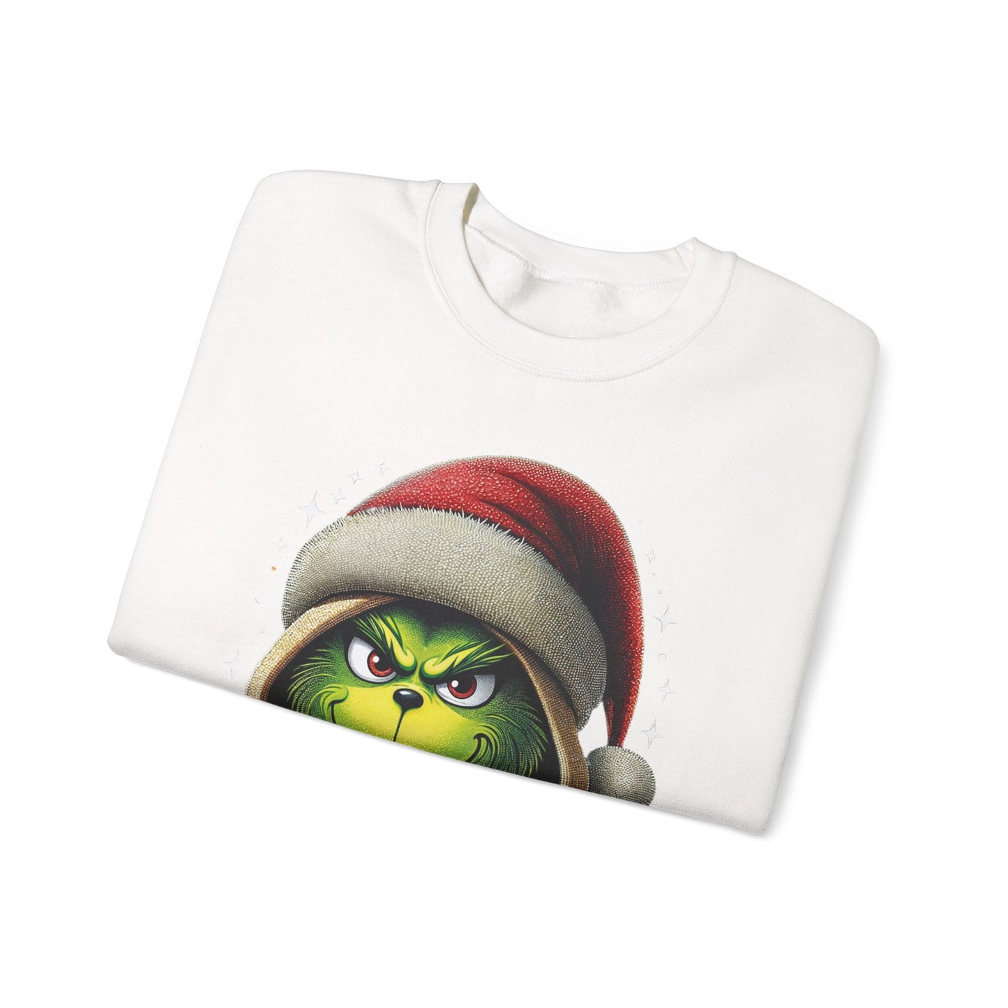 Grumpy Gamer Grinch Sweatshirt — Funny Christmas Holiday Gaming Crewneck