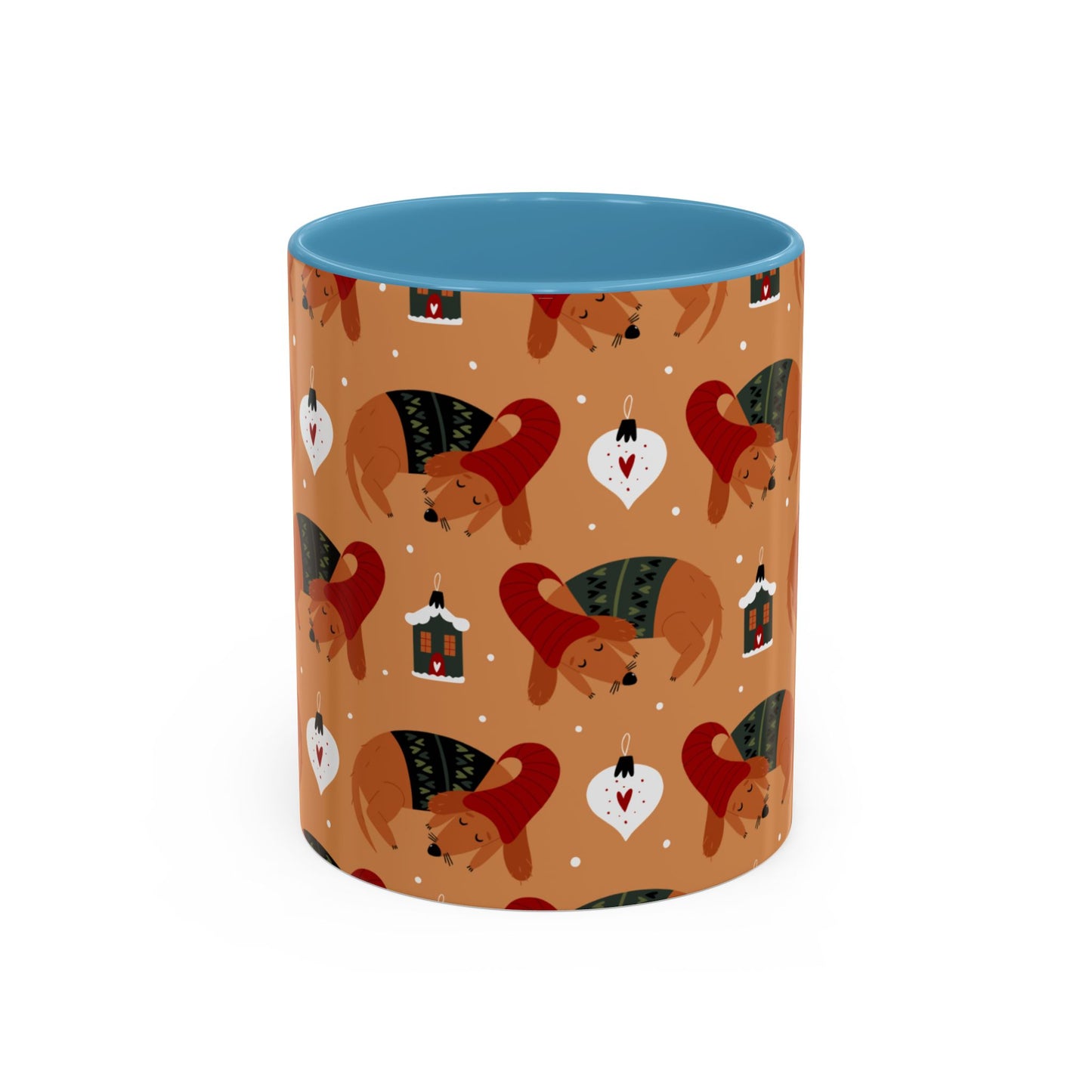 Christmas Accent Coffee Mug (11, 15oz)