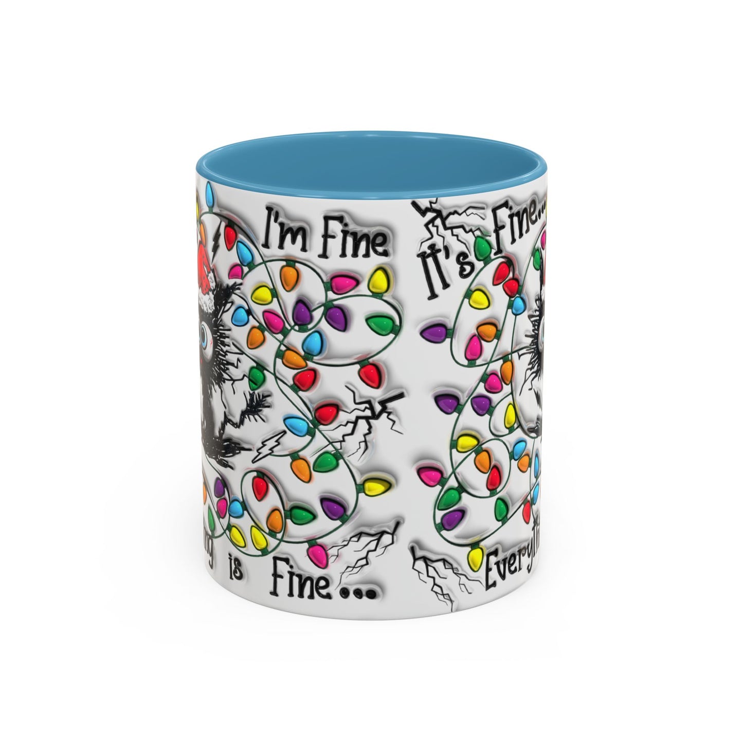 Christmas Accent Coffee Mug (11, 15oz)