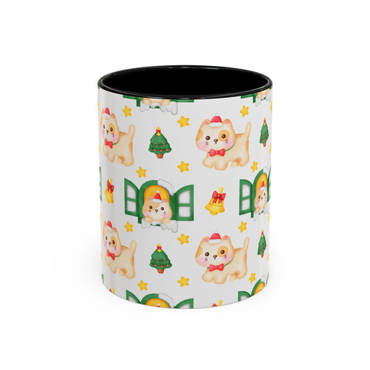 Christmas Accent Coffee Mug (11, 15oz)