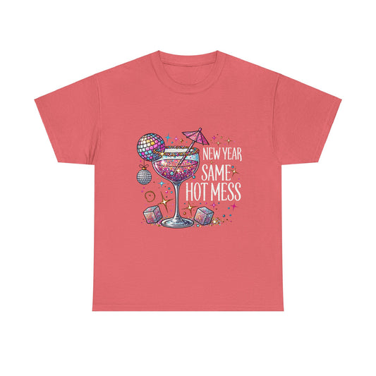 New Year Unisex Heavy Cotton Tee