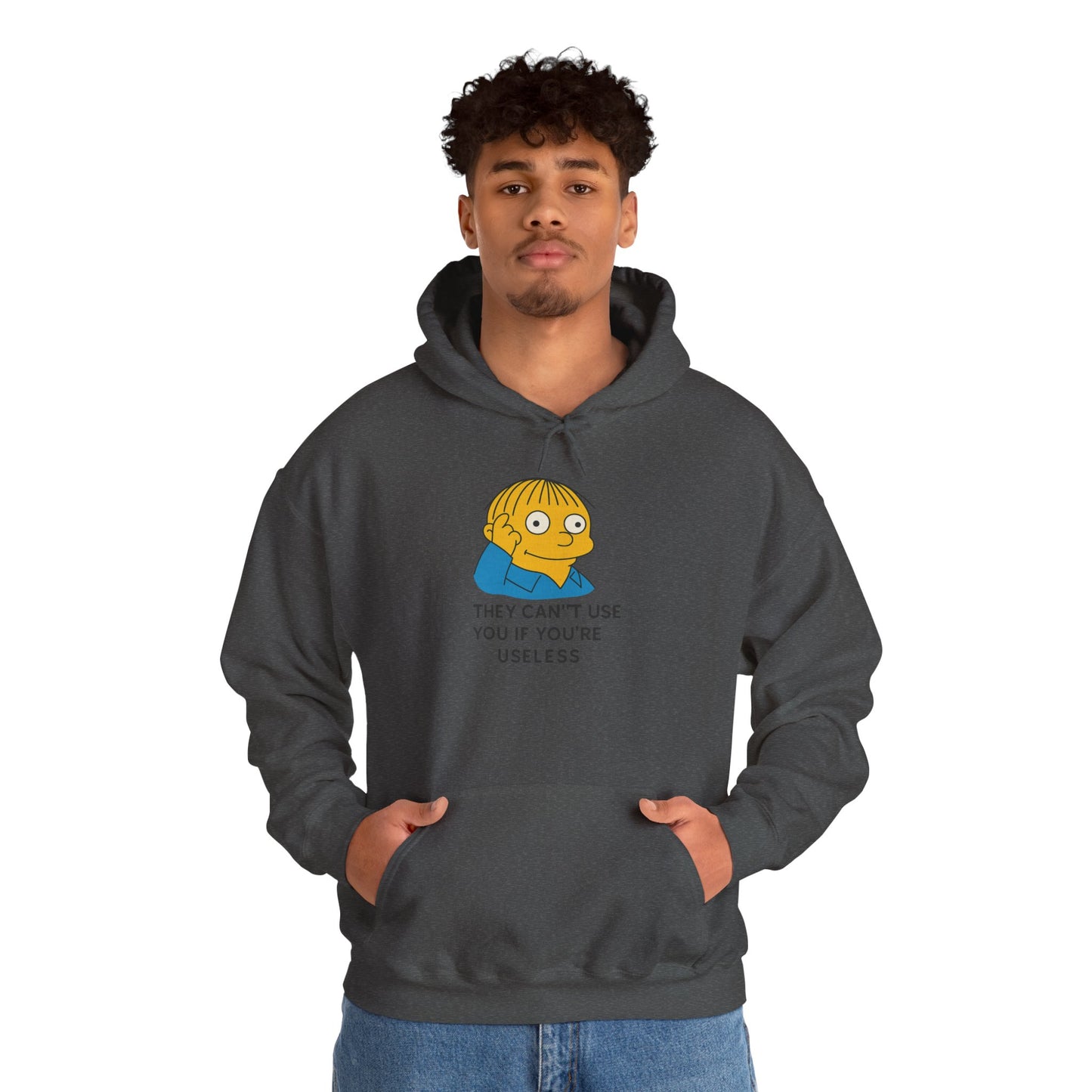 Rugged Humor Hooded Sweatshirt - Quirky Gift for Friends, Casual Wear, Comfortable Layer, Funny Saying Sweatshirt, Unique Hoodie