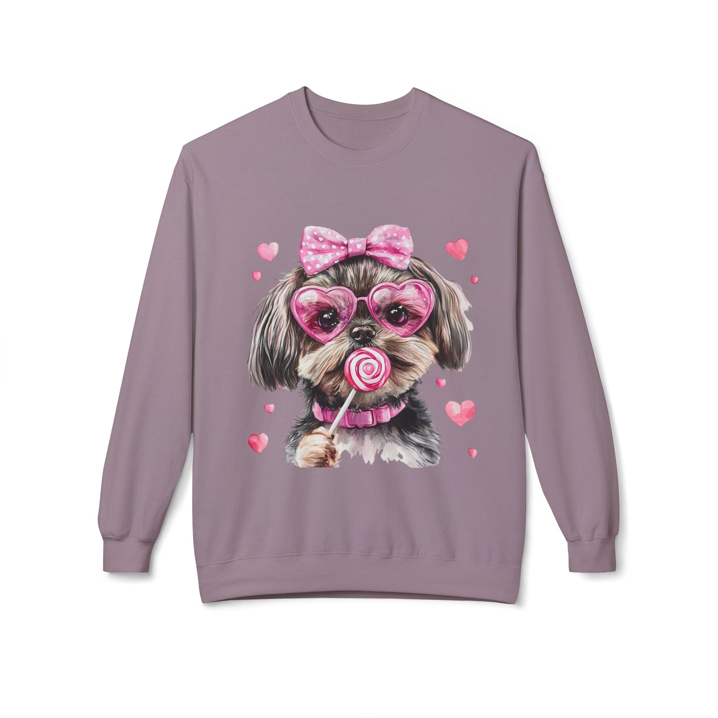 Valentines Unisex Midweight Softstyle Fleece Crewneck Sweatshirt