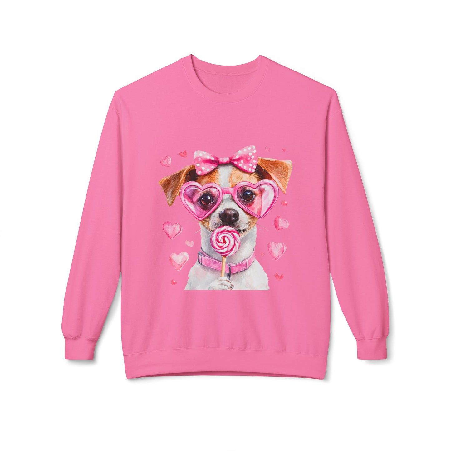 Valentines Unisex Midweight Softstyle Fleece Crewneck Sweatshirt