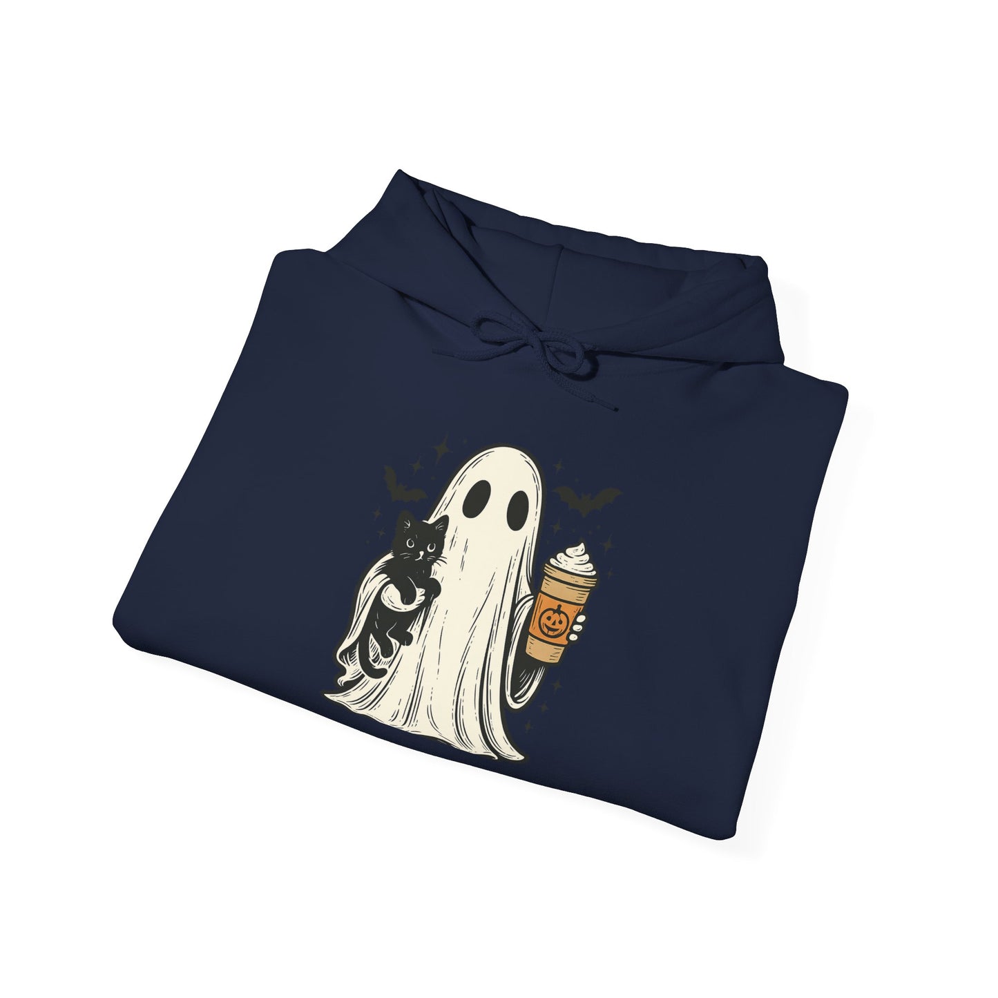 Ghost & Cat Halloween Hoodie, Spooky hoodie , Unisex Cozy Pullover, Fall Wardrobe Essential, Perfect for Halloween Celebrations, [...]