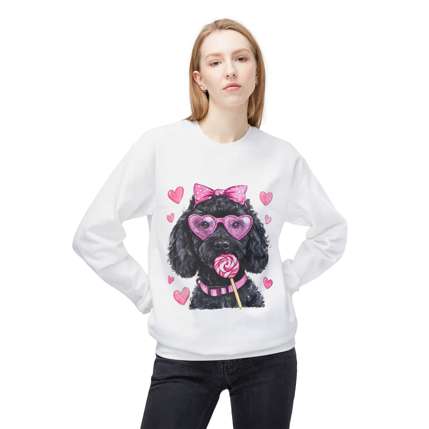 Valentines Unisex Midweight Softstyle Fleece Crewneck Sweatshirt